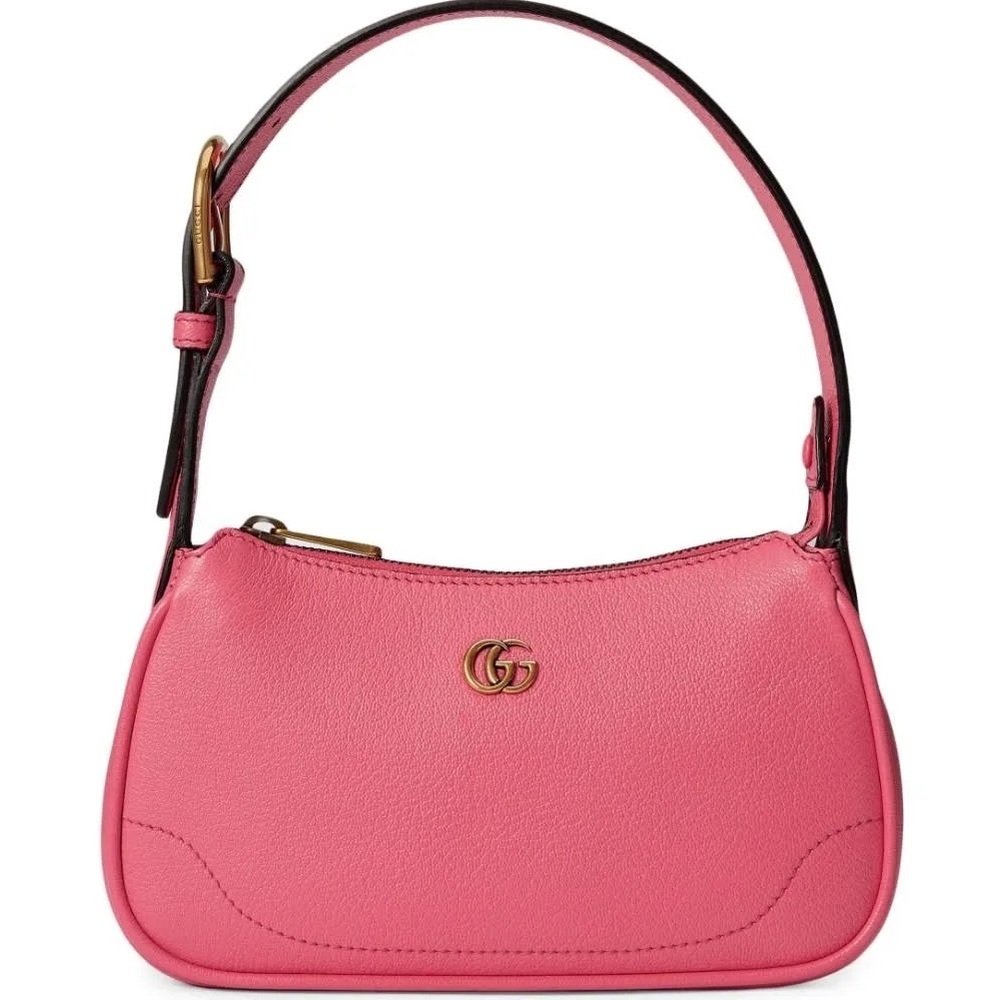 SOLD* The Gucci Aphrodite Small Grained-leather Shoulder Bag - Picture 2 of 14